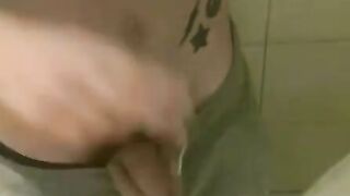 BoyDesire.com - Skinny amateur Xander Wilde's intense washroom jerk off