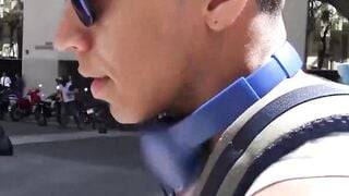 LecheLatinos.com - Pretty young Latino barebacked and fed cum in a steamy POV encount