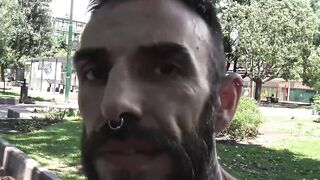 LecheLatinos.com - Bearded Latino's POV raw fuck session with a horny top