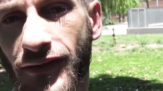 LecheLatinos.com - Bearded Latino's POV raw fuck session with a horny top