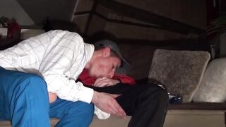 Foot fetish and hard pounding by Fabien Footeux and Fab Kiffeur