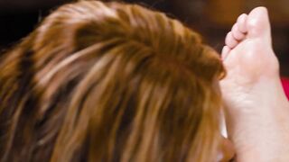 GIRLSWAY - Heartbroken Blonde Seeks Erotic Comfort From Her Big Titted African Older Sponsor