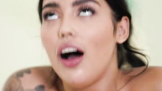 GIRLSWAY - Sad Big Tit Kayley Gunner Destroys Her Bae Lawyer Vanessa Sky's Vagina With Her Finger Bang