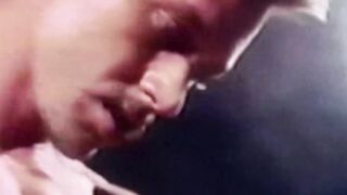 This video features  Vince Perilli satisfying his sexual hunger in front of us