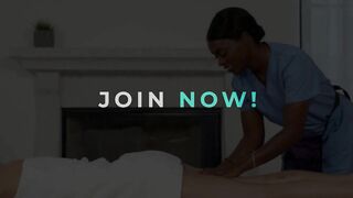 GIRLSWAY - Vulgar Masseuse Ana Foxxx Eats & Finger Bang Eliza Ibarra's Snatch During Erotic Oil Strokes