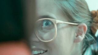 GIRLSWAY - Futuristic mom Takes Classic Nerdy Girls' Virginity! HARD PASSIONATE THREE-WAY