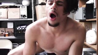 Perps4Sale.com - Sexy inked criminal rides horny cops Big black cock