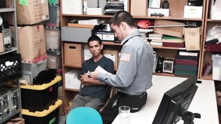 Perps4Sale.com - Skinny gay teen suspect blows cops huge cock to get home