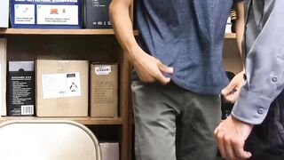 Perps4Sale.com - Skinny gay teen suspect blows cops huge cock to get home