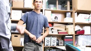 Perps4Sale.com - Skinny gay teen suspect blows cops huge cock to get home