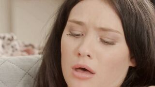 JOYMII - beauty Teens Put A Huge Penis Inside Her Tight 18yo Snatch Inside Doggy Style