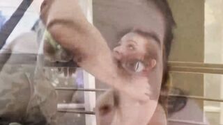 Daddy Charles Dera dominates Adrianna Jades tight pussy and mouth