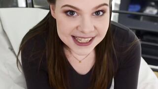Daddy Charles Dera dominates Adrianna Jades tight pussy and mouth
