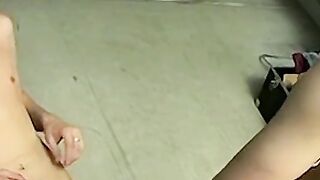 Ayden stomps on Shanes lit joint until his bottom hurts
