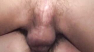 Japanese gets his ass penetrated before getting a facial