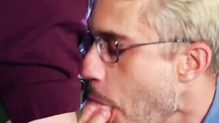 CentralFisting.com - Gay's sloppy blowjob leads to intense fist play and relentless p