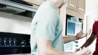 DisruptiveMovie.com - Stepdad Dale Savage deepthroats stepson Brandon Anderson's mass