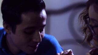 ADULT TIME - Adorable Teens Leana Lovings Sneaks Into Her Bf For Risky Birthday Sex! ALMOST CAUGHT!