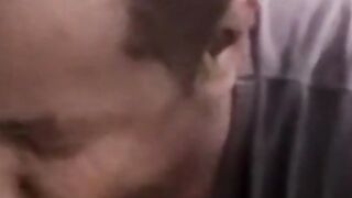 Young homos dick sucked by two mature amateurs