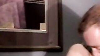 Young homos dick sucked by two mature amateurs
