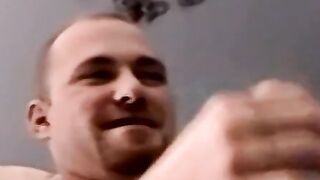 Young homos dick sucked by two mature amateurs