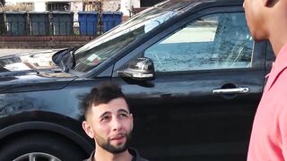 SayUncleNetwork.com - Ebony beast ravages white boy's tight hole with raw power