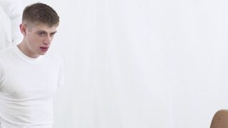 SayUncleNetwork.com - Mature Mormon elder teaching pupil how to bounce on raw cock