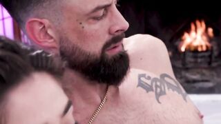 DEVILS CLIP - Dirty Bi-Curious Three-Way With The Hot Victoria Voxxx And 2 Long Dicks