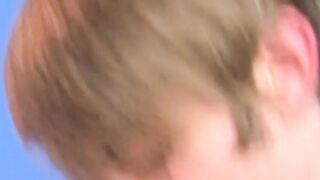 Cute young gay Nathan Stratus seduced and doggystyle banged