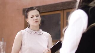 GIRLSWAY - eastern Cutie Aria Lee Fakes Being A Caterer To Confront Bride-To-Be Bestie Alexia Anders!