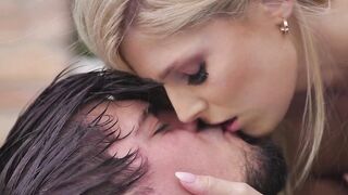 JOYMII - Freaky Blonde Candee Licious Starts Her Day With A Huge Dick Into Her Adorable Booty