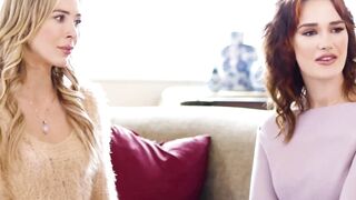MOMMY'S WOMEN - Bae Hottie Hazel Moore Has 1st Time Lesbo Sex With mom Siri Dahl & two Babysitters