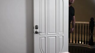 TRANSFIXED - Hottie Shiri Allwood Caught Masturbating By Pervert Roommate Pierce Paris! ROUGH ANAL SWAP