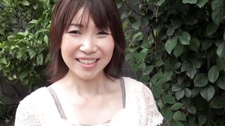 Japanese cougar hops inside my top tier van for sweaty outside sex