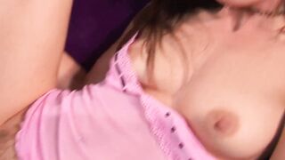 Slim british cougar with tiny hooters gets anal sex