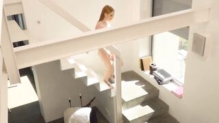 21 SEXTURY - First double penetration For Big Boobed Red Head Kiara Lord And Has A Crazy Hot 1 With 2 Long Dicks