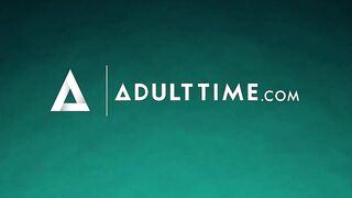 ADULT TIME - Big Tit Stepmom Lauren Phillips Lets Her Pure Stepson Experiment On Her mom Snatch!