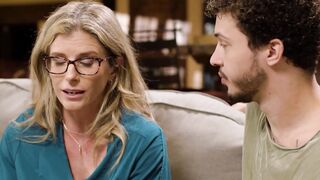 ADULT TIME - Lusty cougar Cory Chase Uses Crazy Sexy Vagina To Teach Inexperienced Stepson How To Boned RAW