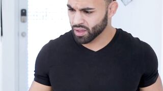 Thick bae Jezebeth is getting her ass smashed roughly by her sisters boyfriend