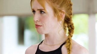 ALL CHICK GRIND - 2 sexy Dyke Redheads Enjoy A Tongue Licking Their Soak Pussies