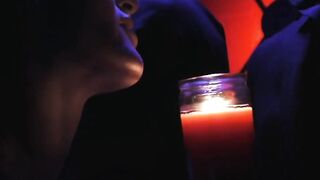 BURNING ANGEL - Gothic Queen Lola Fae Gets Double Penetrated Inside A Hardcore Gang Bang With five Long Dicks
