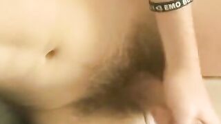 BoyDesire.com - Adorable emo Alexander Daniels' wanking and sucking action