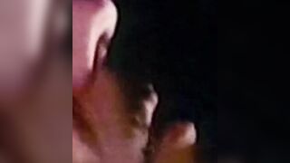 Bearded vintage homo strokes his dick then swallows an awesome cock
