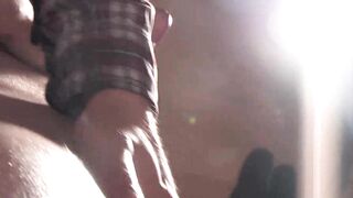 Slim boy with big dick Cliff Douglas handjob