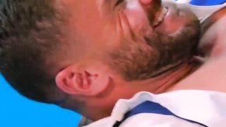 PlayingMen.com - Hunk in classy suit pounded after being slapped and fucked with big