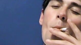 Gorgeous Shane Allen fires his cig before getting a deep ass penetration by handsome