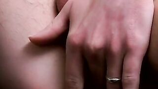 Hottie Braden Spence smokes reds while jerking and end it with a massive load of cum