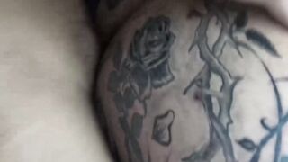 Cleaning bearded dude Davids hairy ass using my delicious dick