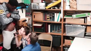 BoyPunish.com - Twink thief's double penetration punishment: raw fucked and stuffed b