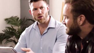 ADULT TIME - Therapist Caden Jackson Offer Heterosexual Client Bruce Jones His First Homosexual Anal Experience
